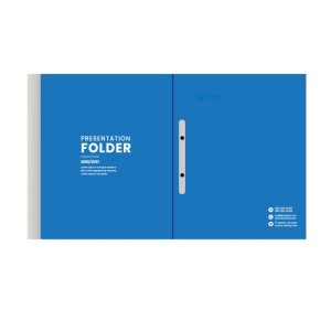 Folder with Holes and Fastener
