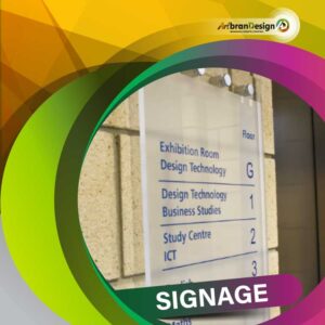 Directional Building Signage